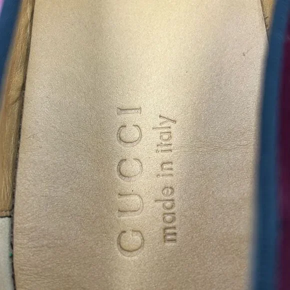 Men’s Gucci Horsebit velvet loafers size 12 fits 13 US made in Italy - Picture 10 of 12